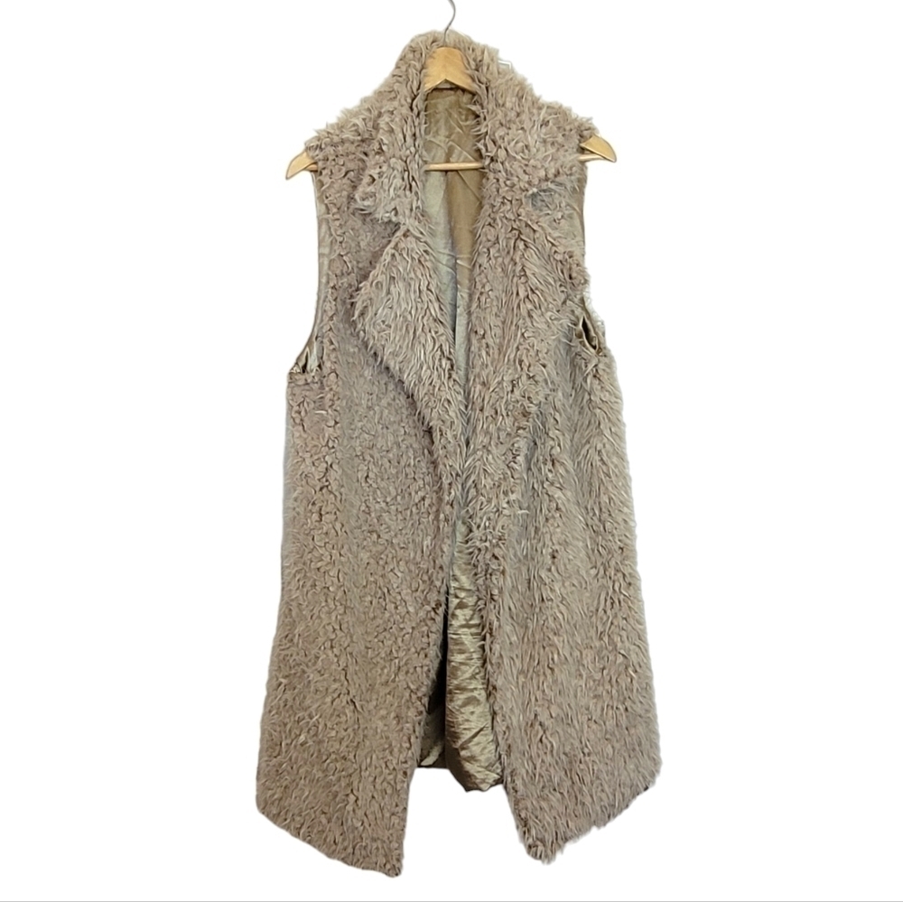 Faux Fur Long Vest